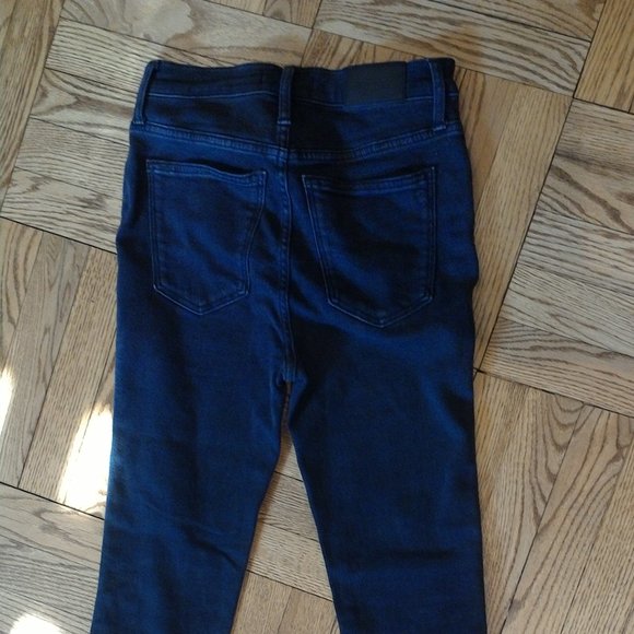 Madewell Black Jeans in Size 28 10' High Rise Skinny Jeans - Picture 1 of 8